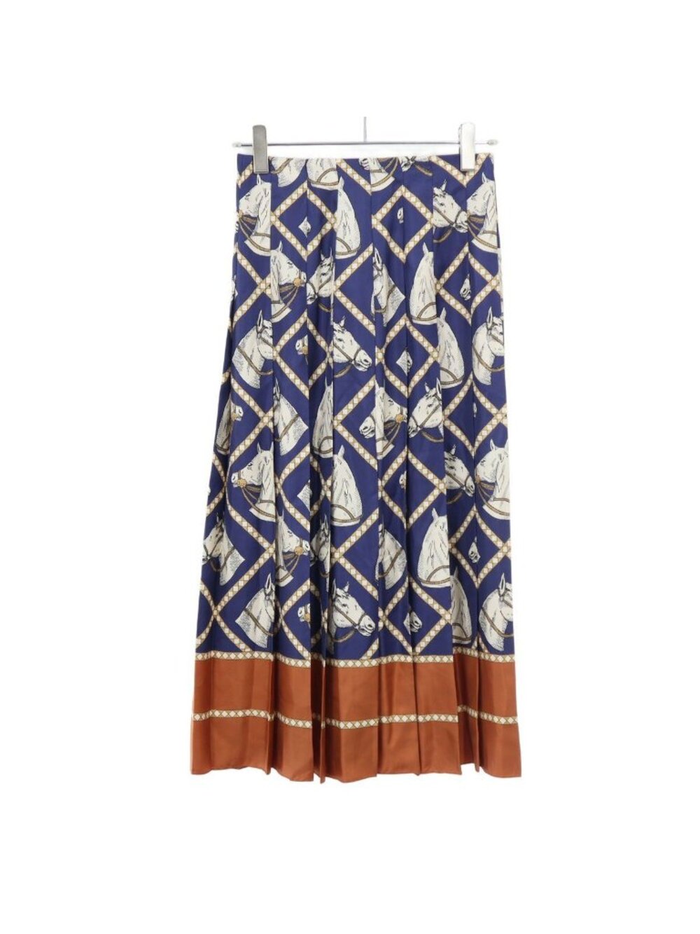 Gucci Equestrian Silk Skirt Mix 38